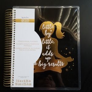 Recollections undated fitness spiral planner.